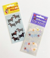 VINTAGE Stickermagic Stickers – SCOTTIE DOGS