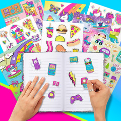Set of 4 Sticker Books with 4,000+ Fun & Colorful Craft Stickers