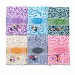 26Pcs Mixed Materials Paper Lace Set Scrapbook Junk Journal Card Crafts DIY Art