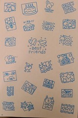 8 Sheets/Stickers To Color 6″x9″ Sticker Sheet Craft/Scrapbook/Embellishment#147