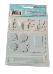 Grandma, Nana House Soft Spoken Embellishments Dimensional Stickers Scrapbook