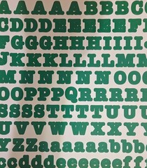 Creative Memories ABC/123 BOLD-SASSY-CLASSY-HEADLINE, MONOGRAMS- NEW!