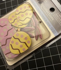 Recollections EASTER Stickers/Brads/Acrylic Shapes LOT Eggs, Chicks, Bunnies
