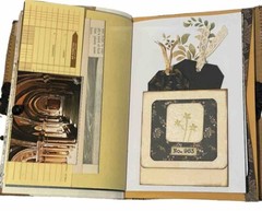 Junk journal Dog Days Summer Boys Dogs Yellow Black Keepsake Book Handmade New