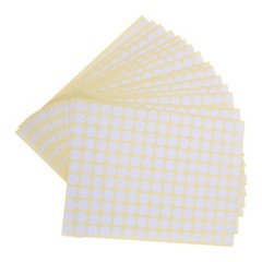 7425 Pcs Mini Round Labels Essential Oil Bottle Classroom Coding Stickers