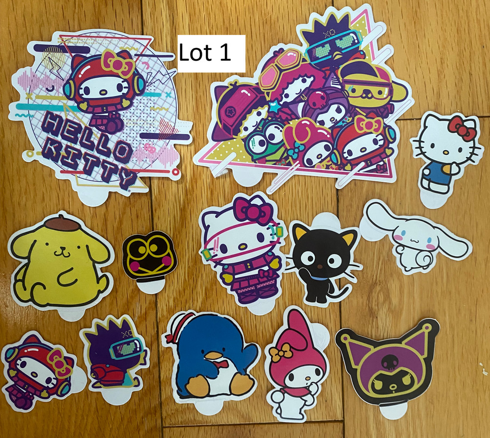 Hello Kitty + Friends Sticker Lot: 13 Vinyl Decals From Trend: You Choose!