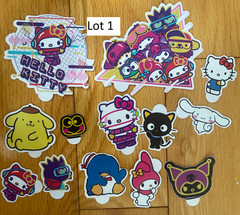 Hello Kitty + Friends Sticker Lot: 13 Vinyl Decals From Trend: You Choose!