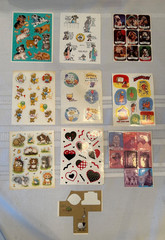 Vintage Rare 80’s Sticker sheets