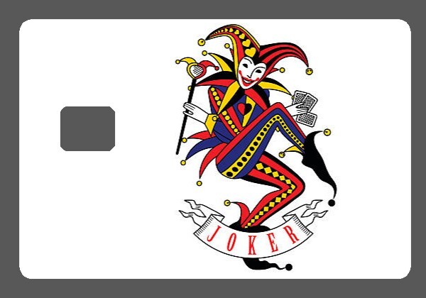 Joker – Playing Card – Fan Art Credit Card Decal