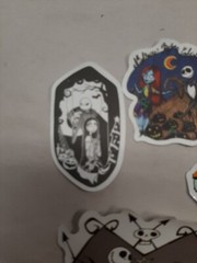 Lot of 4 Assorted Nightmare Before Christmas Stickers