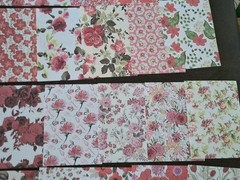 100pc Watercolor EPH Paper Pack Red