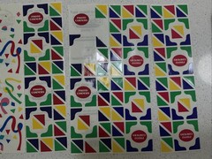 Frances Meyer St Series PHOTO CORNERS STICKERS & Confetti Multicolored