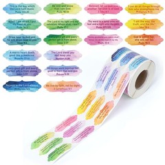 YHNTGB 1400Pcs Bible Verse Sticker Scripture Inspirational Label SelfAdhesive…