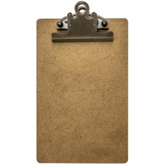 Tim Holtz Idea-ology Brown Mini Clipboard