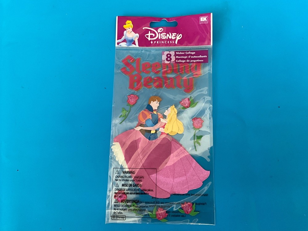 Disney SLEEPING BEAUTY AURORA Jolee’s EK Success Stickers