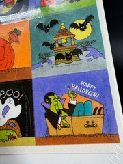 Vintage 1983 Hallmark Halloween Stickers Sealed Black Cat Ghost Bat