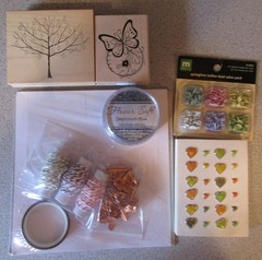 New Large Scrapbooking Supplies Lot Tools Tape Stickers Paper Embellishments