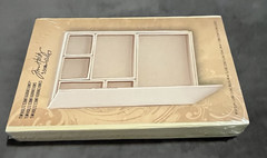 TIM HOLTZ Idea-ology Configurations Chipboard Shadowbox Book 2014 Retired 6″x9″