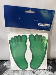 Footprint Cardboard Cutouts 72 Pieces Renewing Minds New In Package USA Made 6”