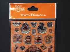 Disney Epoxy Prism Sticker Sheet Pack TOKYO DISNEYLAND DISNEYSEA JAPAN Halloween