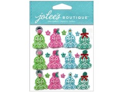 ** Christmas Jolee’s Boutique «Tree Mini Repeats» Pink, Blue and Green Trees!!