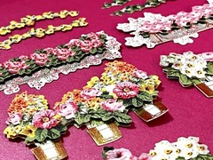 Anna Griffin’s Latest Flower Cart Flower Pots Embellishments + Gorgeous Layers!