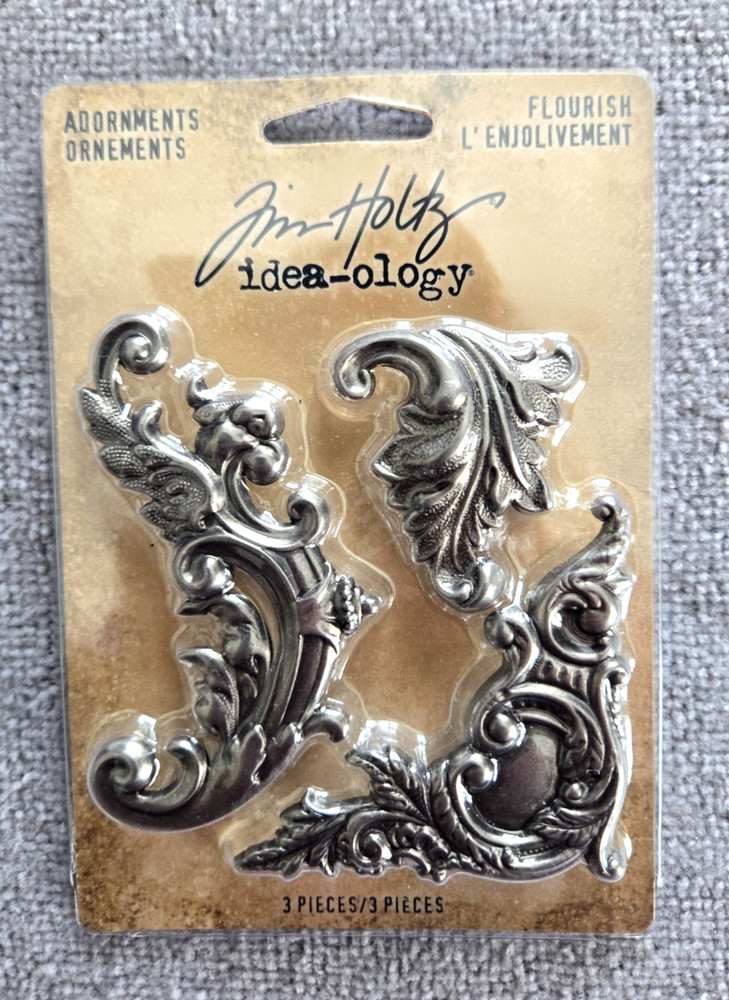 Tim Holtz Idea-ology Adornments Flourish Advantus Corp New