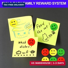 1800 PCS Happy & Sad Smile Face Stickers – 1 Inch Happy Face & Emotion Stickers