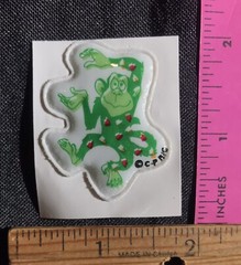 Lot of UNOPENED PACKAGED 6 pieces VINTAGE PUFFY STICKERS kids fun party favors