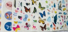 550+ Wholesale Sticker Lot, Zoo Safari Jungle Ocean Sea Animals Tropical Plant
