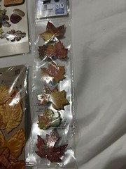 autumn fall sticker and decor lot Jolee, Paper House, K&C company scrapbooking
