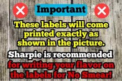 50 PICK UP ORDER STICKERS 2.25″ LABELS SHOP Thermal SCRATCH RESISTANT THANK YOU