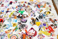 HUGE Mixed lot of random Stickers Loose Dragon balls, anime, KPop, pokemon & ETC