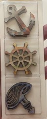 5 Packs Crafters Square Laser Cut Chipboard Shapes Assorted 6pcs Each Packet New