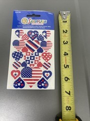 SandyLion Stickers Lot USA Flag Patriotic July 4 America