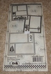 Stamping Station Clear Sticker Sheet ~ Travel…..New Zealand (2003)