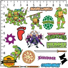 GRAPHICS and MORE TMNT 50ct Stickers