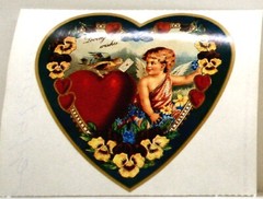 Gifted Line Victorian Heart Stickers – 5 designs – Priced 2 stickers / Design