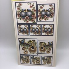 Vintage Loew-Cornell Scrapbooking Stickers Birds Of A Feather Sealed Pack Of 20