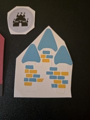 Creative Memories Set Of 3 Castle Disney Magic Kingdom Scrapbook Stickers & Die