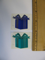 Mrs. Grossman’s GIFTS PRESENTS Blue/Purple & Teal 2 Mods Each Mod 2″ X 1.5″ NOS