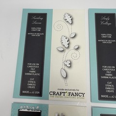 Memory Box Dies LOT of 6 Leaf Frame Branch Oak Autumn Border Forest Archway