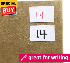 (900 Pack) 0.75″ x 0.5″ – Price Stickers, Small White Labels Stickers
