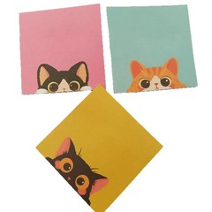 50 Sheets Student Sticky Notes Paper Cute Animal Memo Notes Cartoon N Times Memo