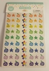 NEW Horizon Group USA 200+ Teacher Holographic Icon Stickers 5 Sheets