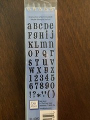 NEW Deja Views Wonderful Words Rub-Ons Letters Alphabet Numbers “Circus” Rl6080