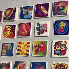 Vintage 90’s Stickers Scholastic Highlights Teacher Rewards Encourage Good Job