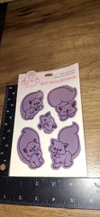 Vintage Stickers Hallmark Rose Petal Place Satin Stickers 1 Pkg,code20-1