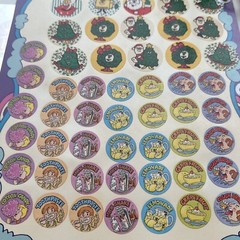 vintage Trend 80s Stinky sticker collector Album Binder Book 1983 & pages