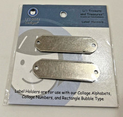 LI’L DAVIS DESIGNS Metal Label Holders Embellishment RETIRED New #27